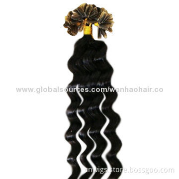 Italian Keratin Prebonded Remy/U-tip Human Hair Extension, Various Colors, 12-32 inchesNew